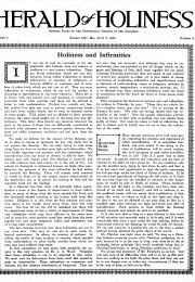 Title Page of Herald of Holiness - June 2, 1915