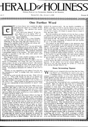 Title Page of Herald of Holiness - January 5, 1916