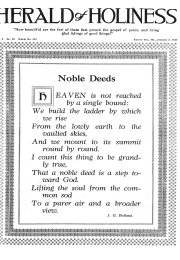 Title Page of Herald of Holiness - January 3, 1917