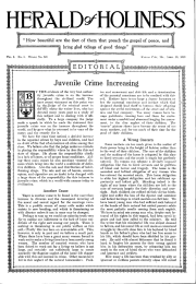 Title Page of Herald of Holiness - April 23, 1919