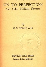 Title page Image of the book On to Perfection