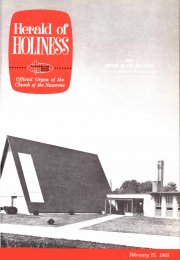 Herald of Holiness - February 27, 1963