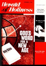 Herald of Holiness - December 9, 1964