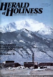 Herald of Holiness - September 15, 1978