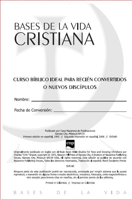 Basic Bible Studies for New and Growing Christians
