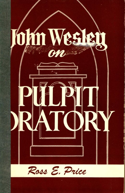 Cover image of John Wesley on Pulpit Oratory