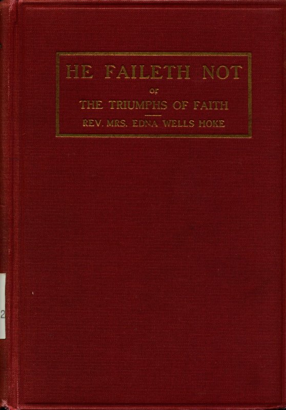 Cover Image - Book Title He Faileth Not