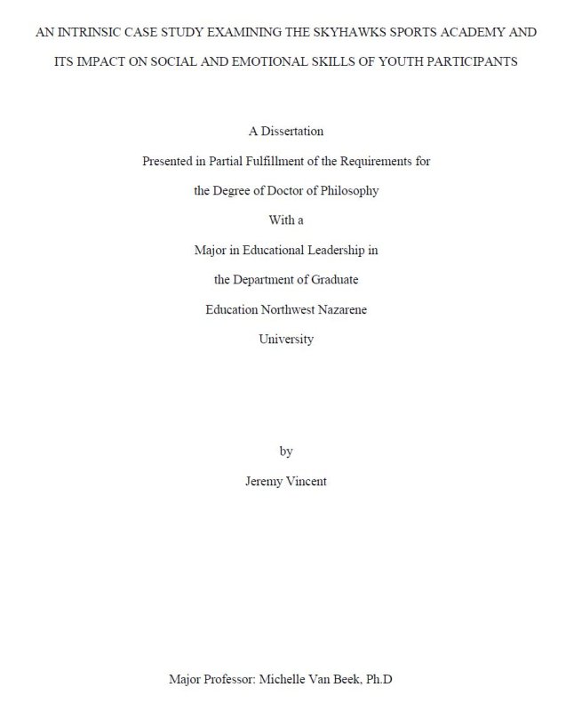 Dissertation title page