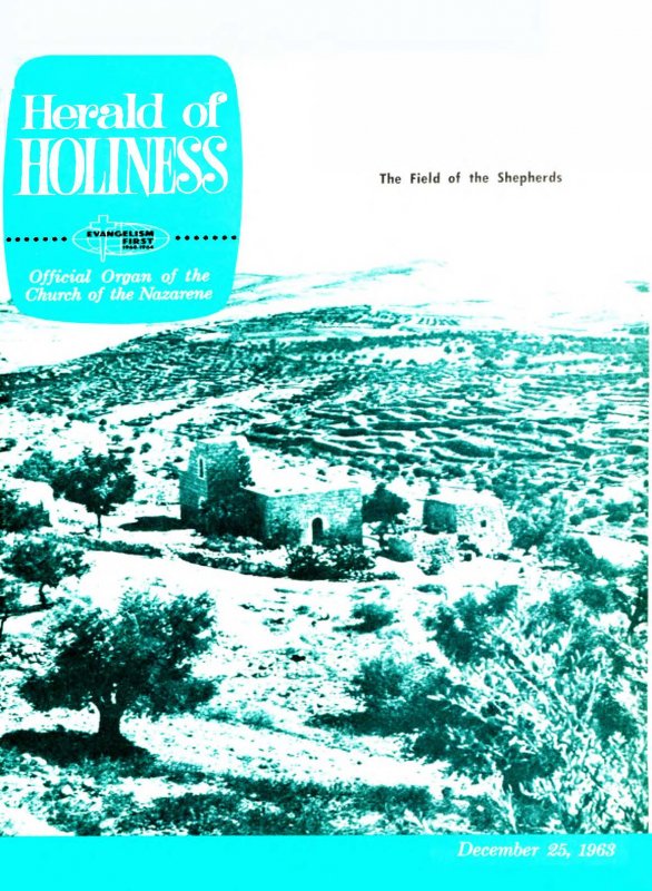 Herald of Holiness - December 25, 1963