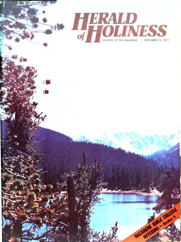 Herald of Holiness - September 15, 1977